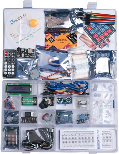 Kit de démarrage le plus complet ELEGOO UNO R3 avec tutoriel compatible avec Arduino IDE (plus de 200 composants) – Image 3