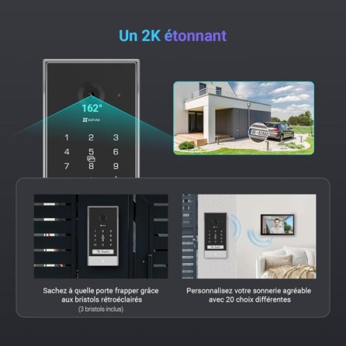 EZVIZ SONNETTE VIDEO SMART CS-EP7 – Image 3