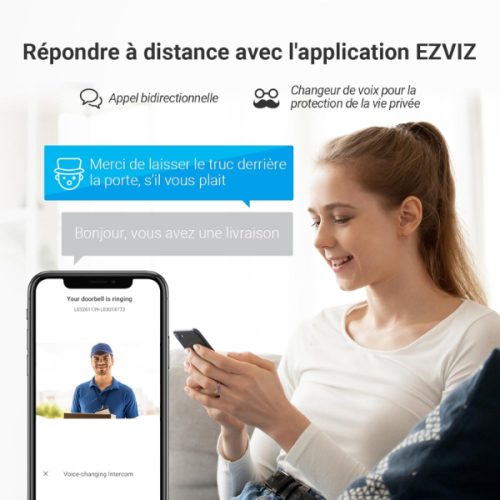 EZVIZ SONNETTE VIDEO SMART CS-EP7 – Image 6