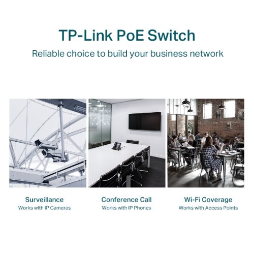 TP-LINK SWITCH 24 PORTS GIGABIT POE TL-SG1428PE / 28 PORTS – Image 6