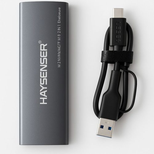 BOÎTIER DISQUE DUR SSD M2 NVME & NGFF 2 IN 1 HAYSENSER HY-S207A – Image 4