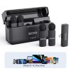 BOYA MICROPHONE BY-V4D / 4 MICROS IPHONE