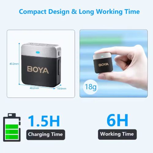 BOYA MICROPHONE BY-M1V5 / IPHONE – Image 5