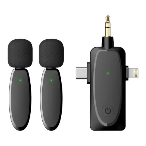 WIRELESS MICROPHONE / MICRO CRAVATE SANS FIL AP003-2-3IN1