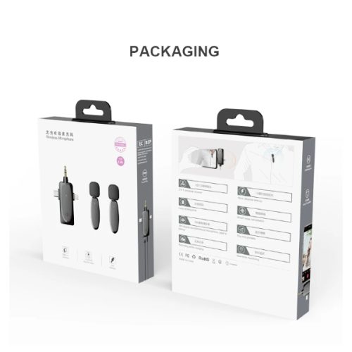 WIRELESS MICROPHONE / MICRO CRAVATE SANS FIL AP003-2-3IN1 – Image 6