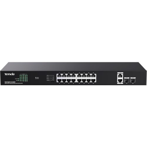 TENDA SWITCH 16 PORTS GIGABIT POE TEG1120P-16-250W