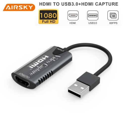 HDMI TO USB / HDMI VIDEO CAPTURE BOITE NOIR HU-02 / HU-04 YOUTUBEUR – Image 3