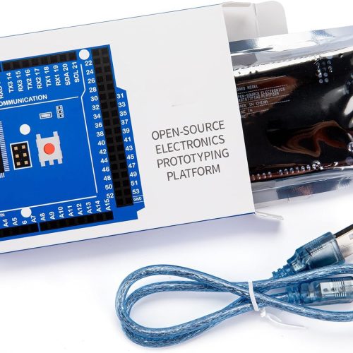 Carte MEGA R3 avec ATmega 2560 et câble USB, compatible avec les projets Arduino IDE – Image 6