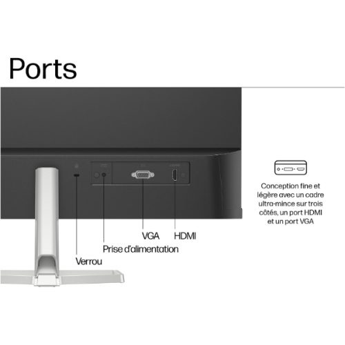 HP ECRAN ORDINATEUR SERIES 5 524SF DISPLAY MONITEUR 24 POUCES – Image 5