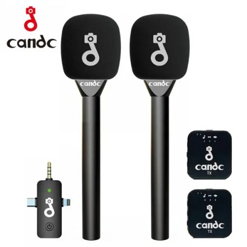 CANDC INTERVIEW WIRELESS MIC DC-T21 / 2 MICRO