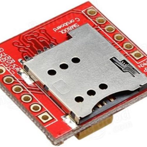 Module d'interface GPRS GSM HiLetgo SIM800L, quadribande 850/900/1800/1900 MHz, avec emplacement pour carte SIM et antenne intégrée, alimentation 3,7~4,2 V. – Image 3