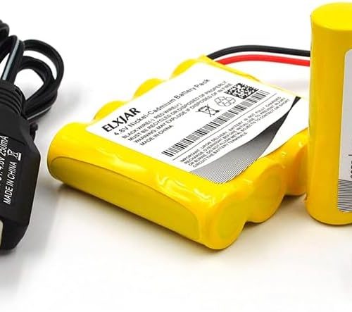 Alternative view of Batterie Ni-CD 4,8 V 1200 mAh elxjar avec connecteur 5557 et câble de chargement USB