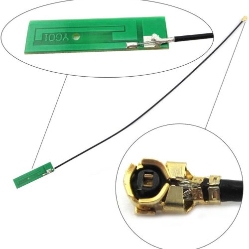Module d'interface GPRS GSM HiLetgo SIM800L, quadribande 850/900/1800/1900 MHz, avec emplacement pour carte SIM et antenne intégrée, alimentation 3,7~4,2 V. – Image 4
