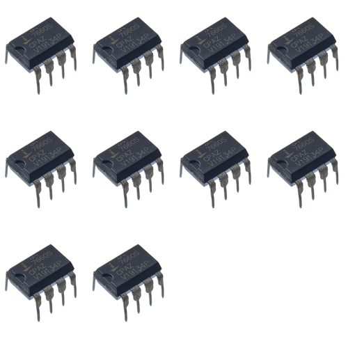 10pcs ICL7660 ICL7660SCPAZ 7660S 7660SCPAZ CMOS Convertisseurs de tension IC,DIP-8.