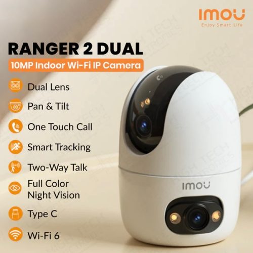 Alternative view of Imou Ranger 2 Dual (10MP) Caméra de surveillance Wi-Fi intérieur