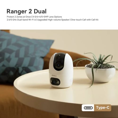 Imou Ranger 2 Dual (10MP) Caméra de surveillance Wi-Fi intérieur – Image 5