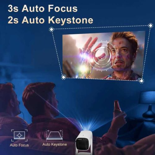 MINI Videoprojecteur PORTABLE K2 RECHARGEABLE – Image 3