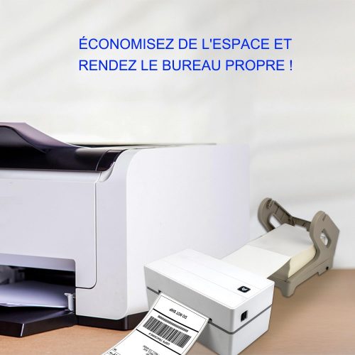 NETUM NT-LP110F Imprimante d'étiquettes, Imprimante Thermique Impression de Codes à Barres Possible Permet d'imprimer Une Lettre pour Les envois nationaux et internationaux pour Votre PC/Mac – Image 8