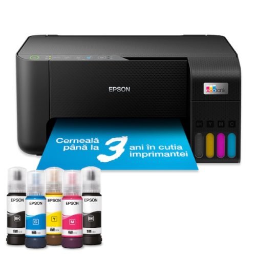 EPSON IMPRIMANTE JEU D'ENCRE COULEUR MULTIFONCTION WIFI ECOTANK L3250
