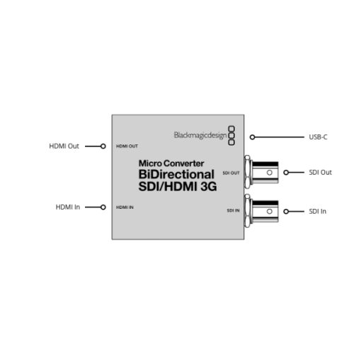 BLACKMAGICDESIGN MICRO CONVERTER BIDIRECTIONAL SDI/HDMI 3GSDI TO HDMI – Image 4