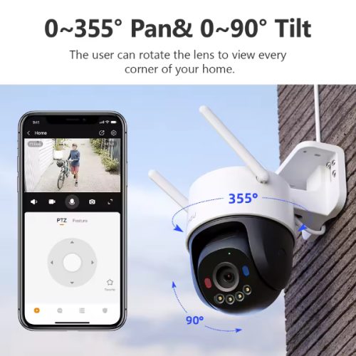 IMOU CRUISER SC OUTDOOR SMART SECURITY CAMERA 5MP 3K IPC-K7FP-5H0WE – Image 6