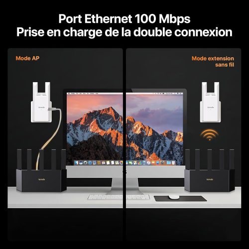 TENDA EXTENDER/REPETEUR WIFI T10 / N300 – Image 5