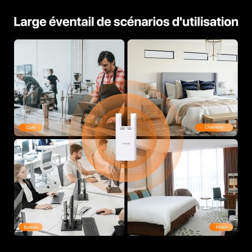 TENDA EXTENDER/REPETEUR WIFI T10 / N300 – Image 6