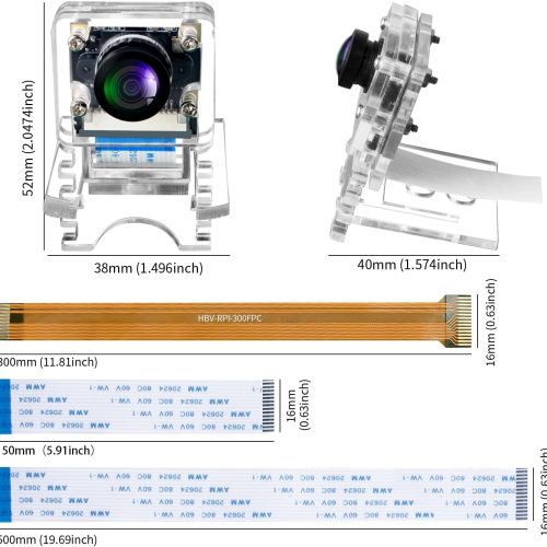 Module caméra pour Raspberry Pi 4 – Image 3
