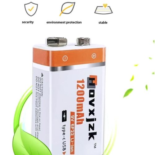 Batterie rechargeable 9V 1200 mAh – Hovxjzk – Image 6