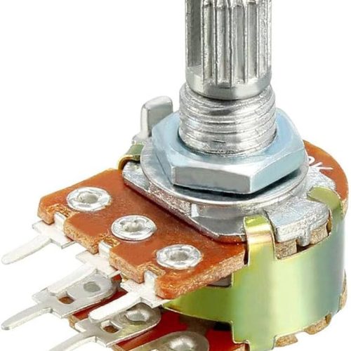 Potentiomètre WH148 5K 10K 20K 50K 100K – potentiomètre rotatif axe 15 mm pour Arduino et électronique