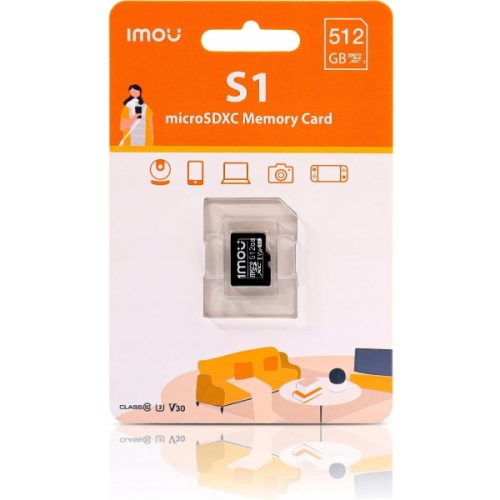 IMOU CARTE MEMOIRE MICRO SD 512GB S1 / ST2-512-S1