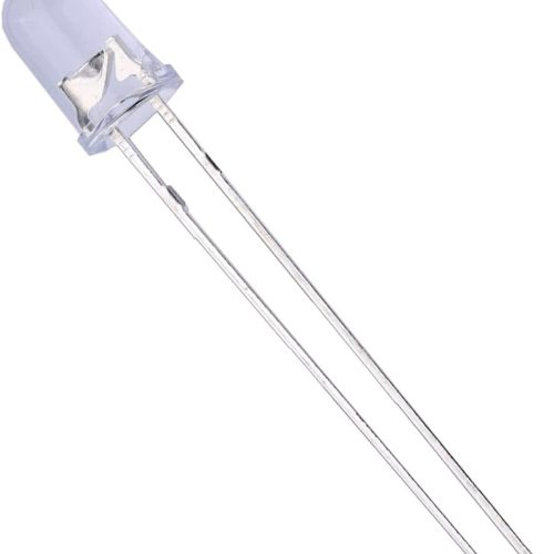 5pcs LED UV 5 mm 365 nm (20 mA)