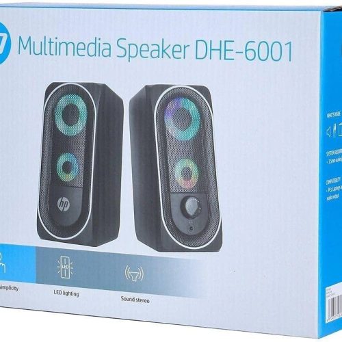 HP DHE-6001 – Haut-Parleurs Stéréo USB pour PC et Ordinateur Portable – Image 3