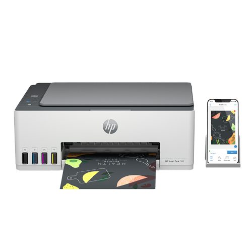 HP Smart Tank 588 Wi-Fi – Imprimante multifonction couleur avec réservoir d’encre rechargeable
