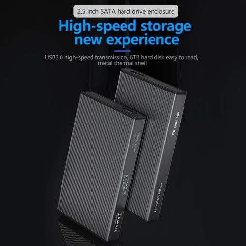 Blueendless MR23F / MR23FC – Boîtier Externe USB 3.0 Type-C pour Disque Dur et SSD SATA 2,5" jusqu'à 4 To – Image 3