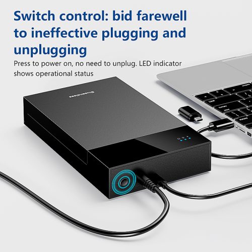 Blueendless BS-MR35T C3 – Boîtier Externe USB 3.0 pour Disque Dur SATA 2,5" et 3,5" jusqu'à 24 To