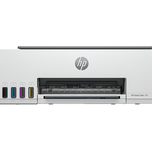 Alternative view of HP Smart Tank 588 Wi-Fi – Imprimante multifonction couleur avec réservoir d’encre rechargeable