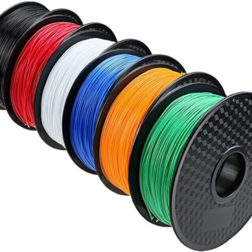 Filament PLA 1,75 mm Blanc - Bleu - Vert - Jaune - Rouge - Noir 1 kg/rouleau