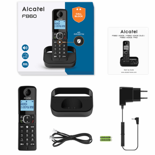 ALCATEL TELEPHONE FIXE F860 PORTATIF – Image 4
