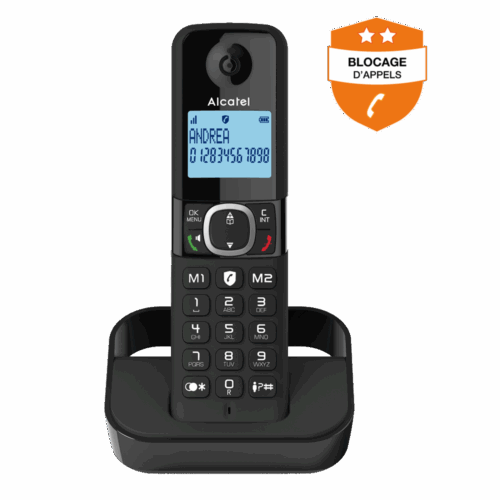 ALCATEL TELEPHONE FIXE F860 PORTATIF