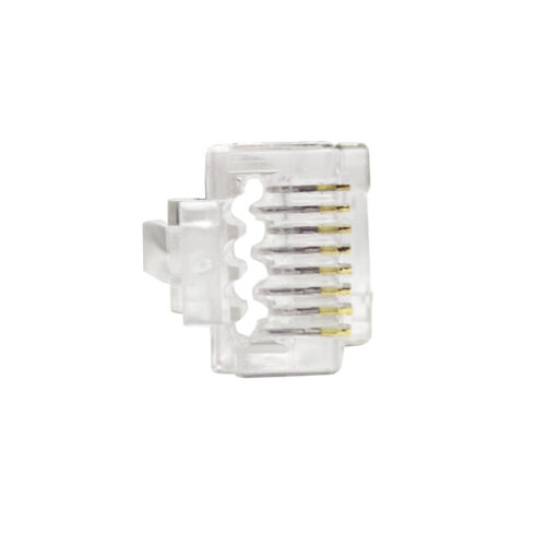Connecteur RJ45 Cat6A/Cat7 8P8C STP FTP Pass-Through – Connecteur Ethernet à Passage Direct – Image 4