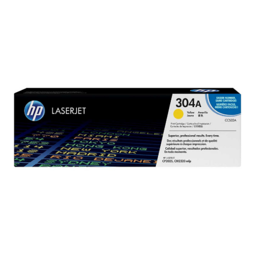 TONER HP-304A JAUNE ORIGINAL