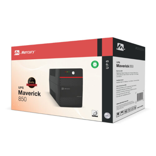 Alternative view of Mercury UPS Maverick 850