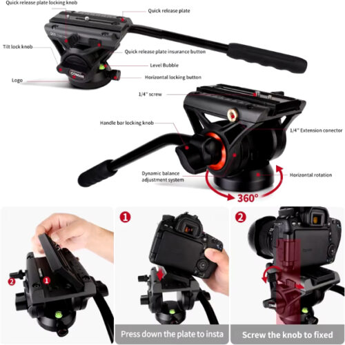 COMAN TRIPIED CAMERA DF16LS – Image 4