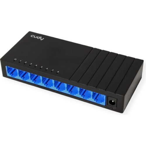 Alternative view of CUDY SWITCH 8 PORTS GIGABIT GS108D