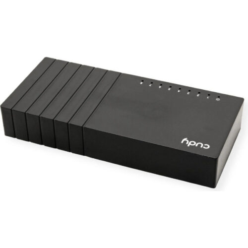 CUDY SWITCH 8 PORTS GIGABIT GS108D – Image 3