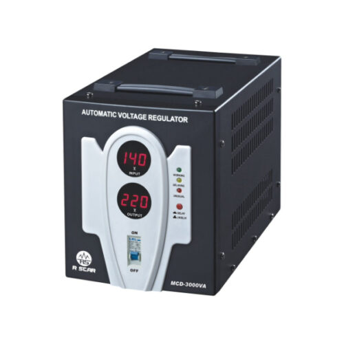 R SCAR REGULATEUR DE TENSION MCD-3000VA / 3KVA