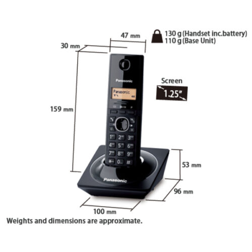 PANASONIC TELEPHONE FIXE KX-TG1711FX / PORTATIF – Image 4