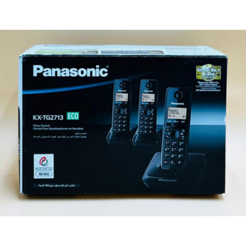PANASONIC TELEPHONE FIXE KX-TG2713 ECO PORTATIF TRIO – Image 4