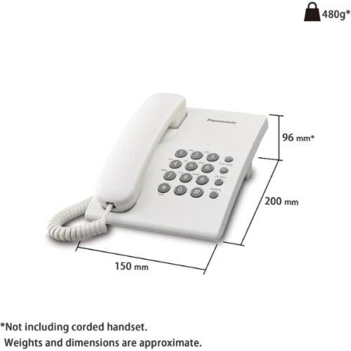 PANASONIC TELEPHONE FIXE KX-TS500FX ORIGINAL – Image 4